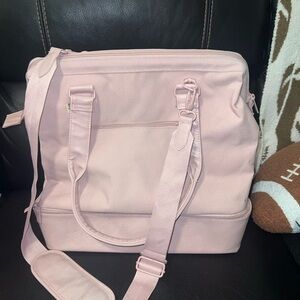 Beis Pink Weekender Bag